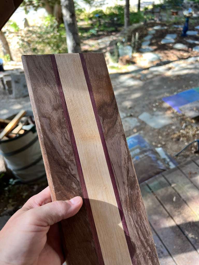 Walnut and Maple